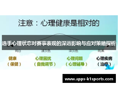 选手心理状态对赛事表现的深远影响与应对策略探析